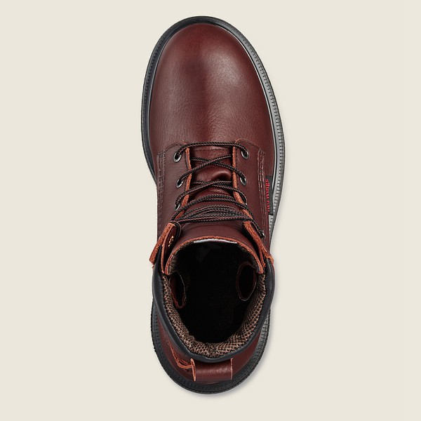 Red Wing Iş Botu Erkek - Supersole® 2.0 - 8-Inch Waterproof Soft Toe - Bordo - 31MKQDTSW